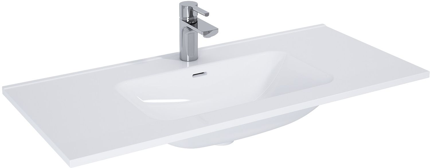 Darmowa Dostawa - Umywalka 100.8x46 cm prostokątna meblowa biała Elita Skappa RE041003068060
