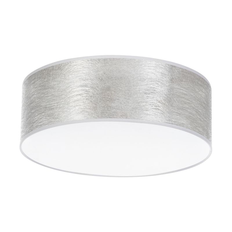 Lampa Sufitowa Plafon SPOT Light 3xE27 Max.25W ze srebrnym abażurem, Polski Producent, 1 szt.