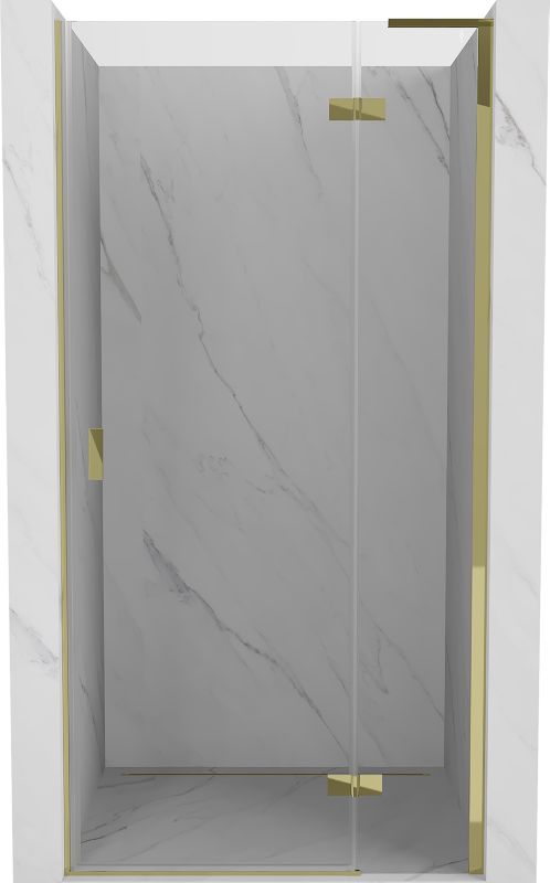 Drzwi prysznicowe Mexen Mist-H L złote 85 cm 1 szt