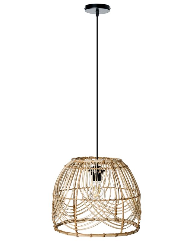 Lampa wisząca Postrero Rattan Naturalny 1 szt.