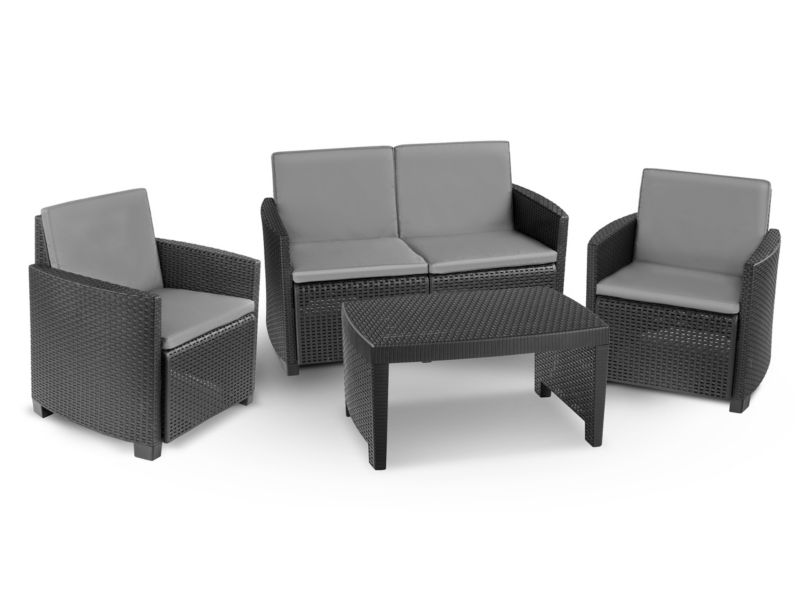 Zestaw Ogrodowy Corciano Paradiso Sofa stolik kawowy 2 fotele 1 kpl.