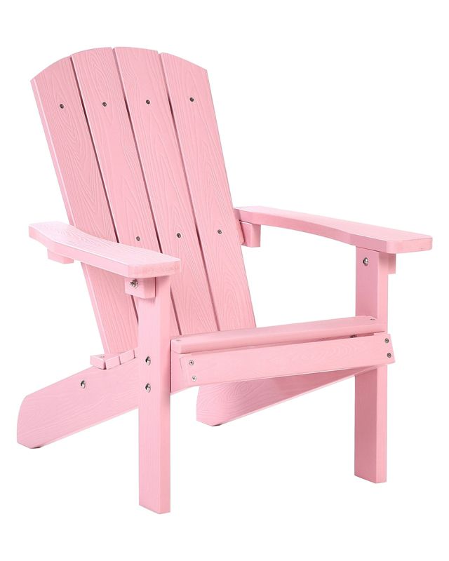 Fotel dziecięcy Adirondack Pastelowy róż 1 szt.
