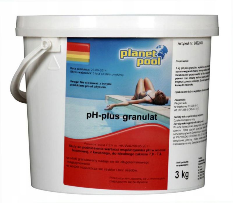 Chemia basenowa, Pool Systems, Chemoform, Ph Plus, Ph+ Granulat, 3Kg