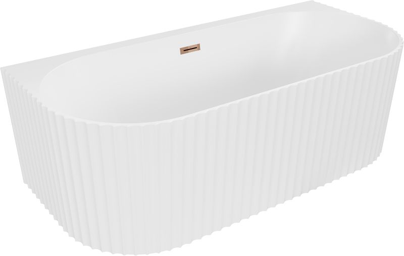 Wanna przyścienna Mexen Sella biały mat 150x75 cm 52711507501-601 szt.