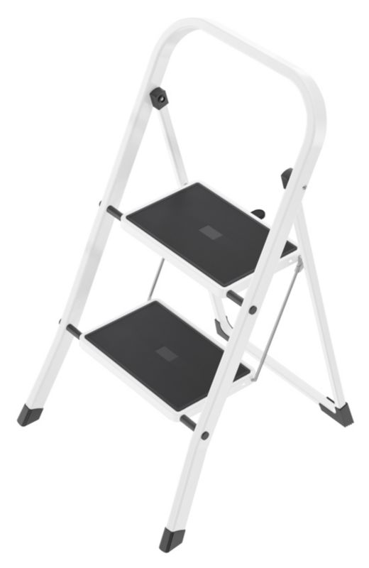 Schodki składane stalowe HAILO K40 BasicLine 2 stopnie 1 szt.