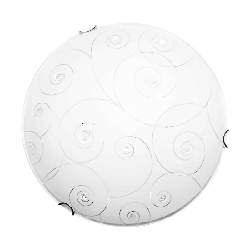 Lampa Sufitowa SPOT Light 1xLED 18W Harmonia Bieli w Klasycznym Designie od Polskiego Producenta, 1 szt.