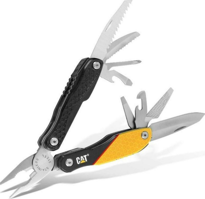 Zestaw Nóż i Multitool Caterpillar 13w1 + Nóż składany 1 szt.