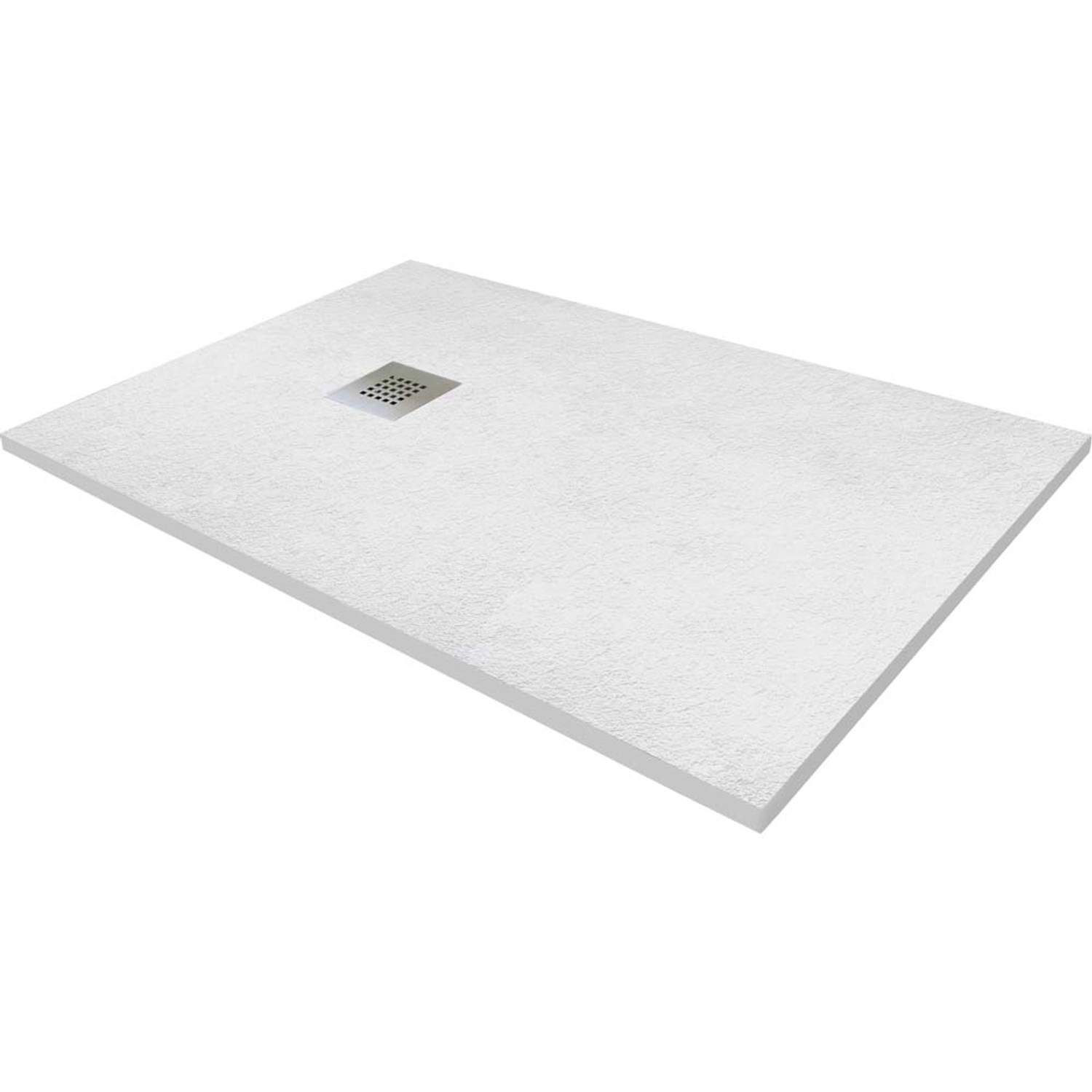 Centrum Brodzik prostokątny Sorento biały 100 cm x 80 cm x 2,6 cm