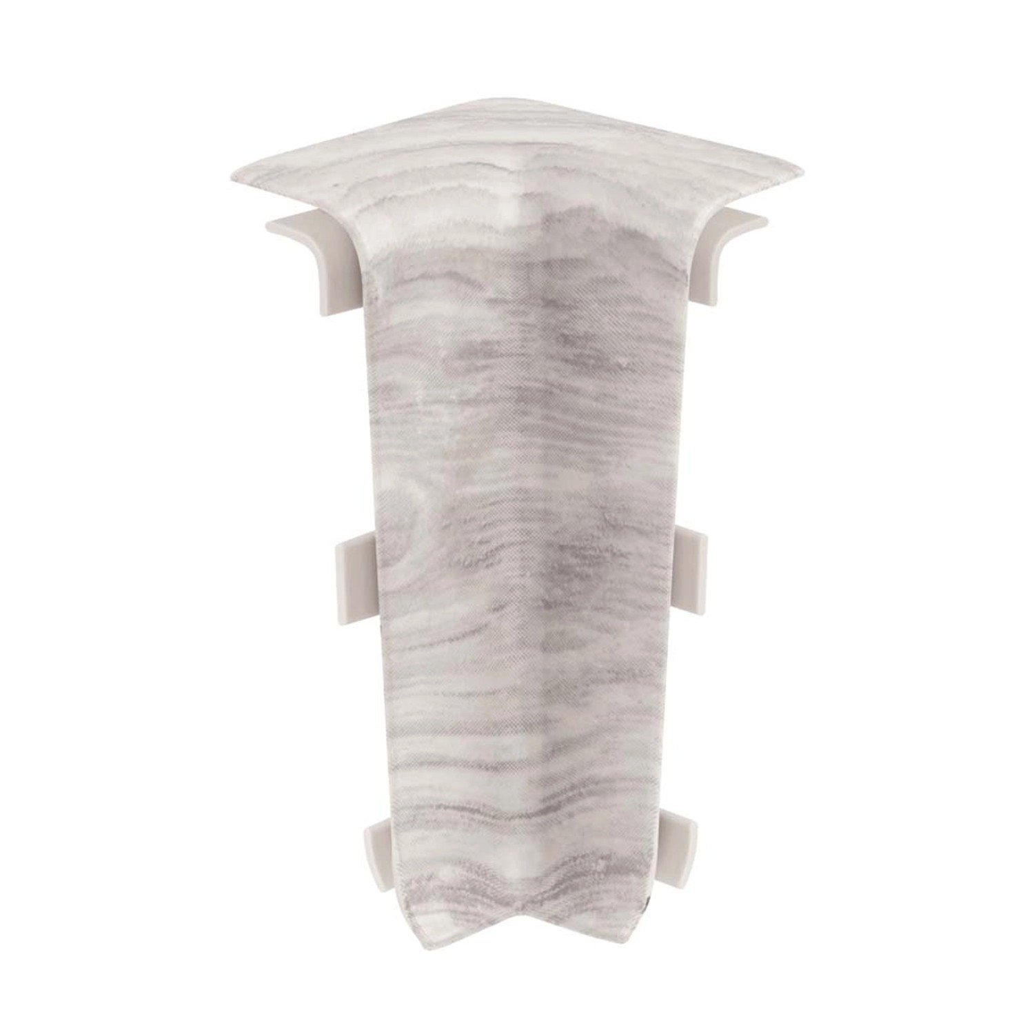 Vilo Narożnik wewnętrzny do listwy Esquero, platan bianco, wym. 22 mm x 66,6 mm