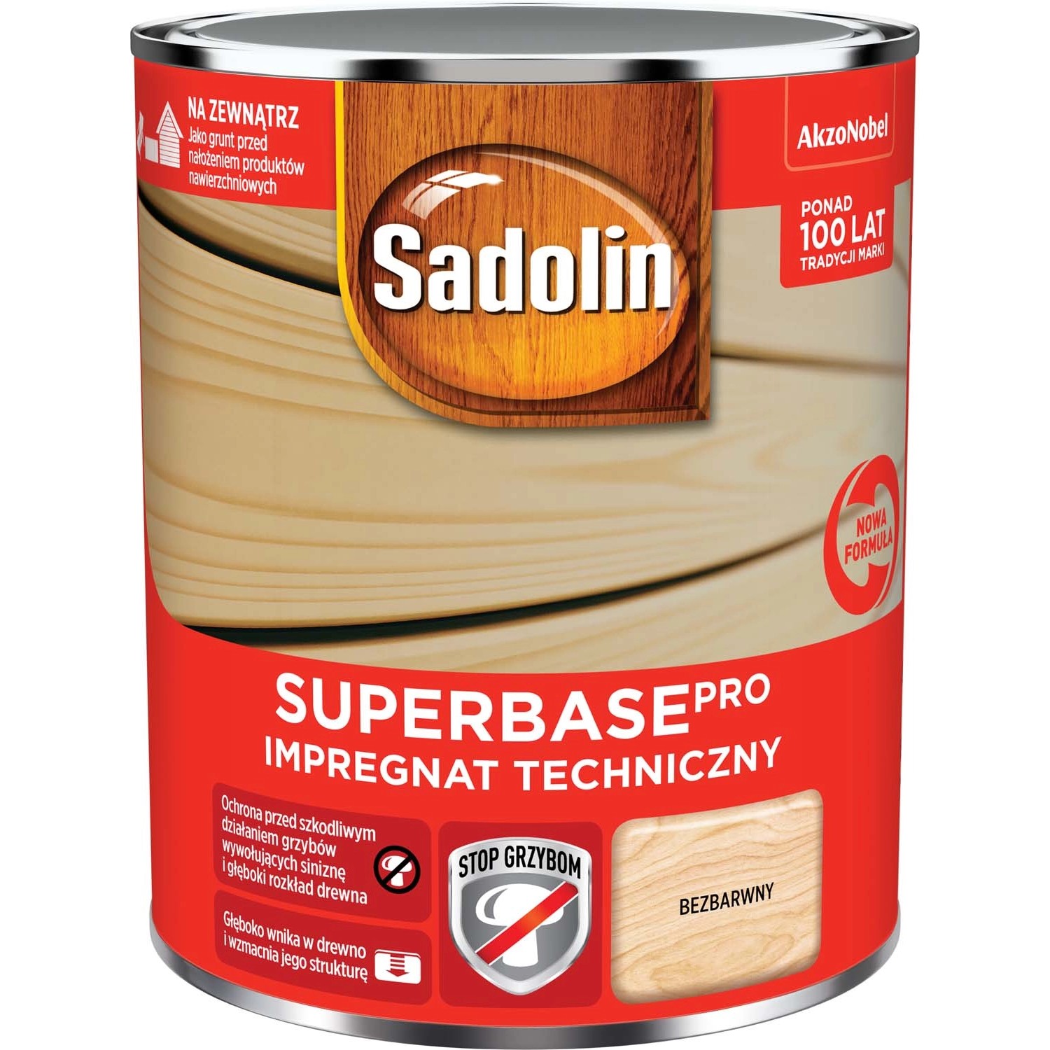 Sadolin Impregnat SuperBASE PRO bezbarwny 0,75l