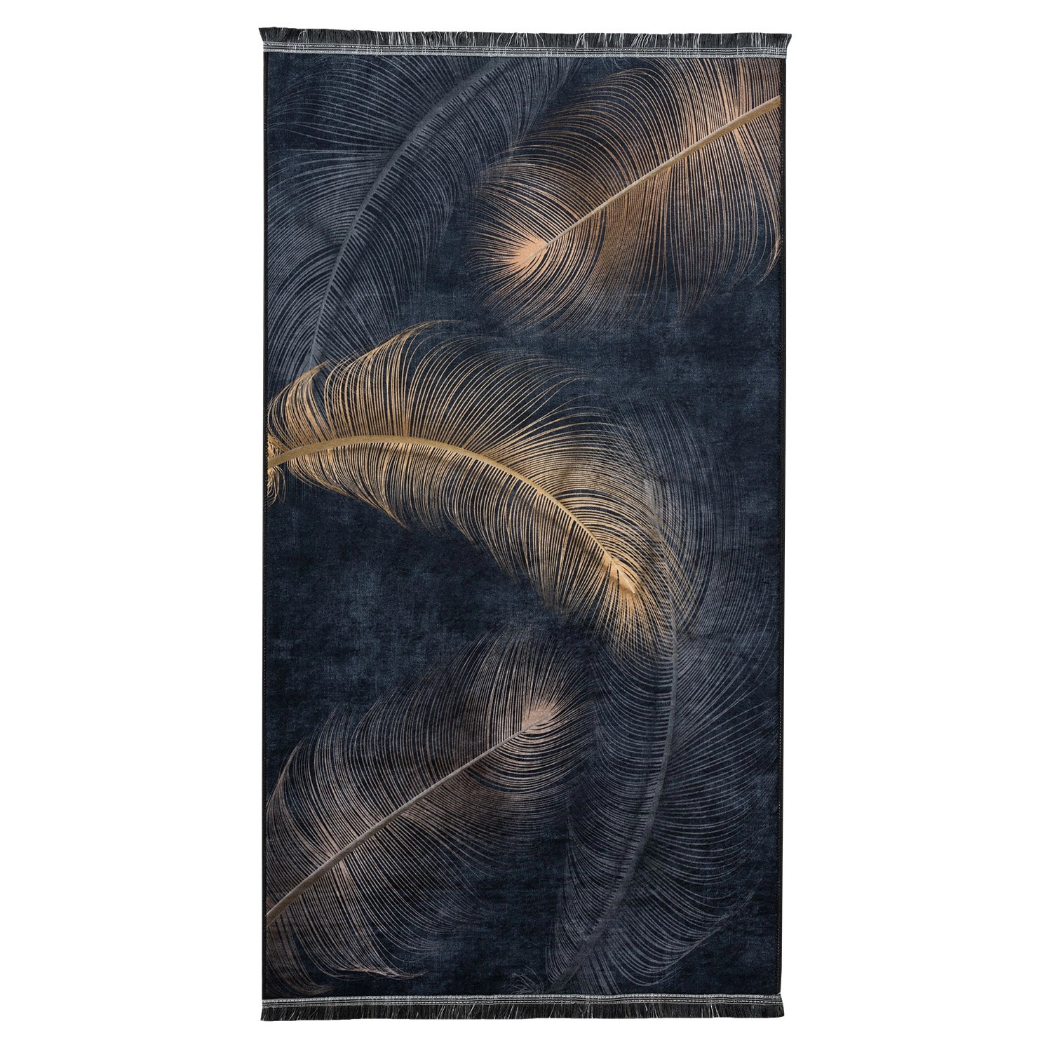 Uniglob Dywan drukowany JUKO 80 x 140 cm czarny