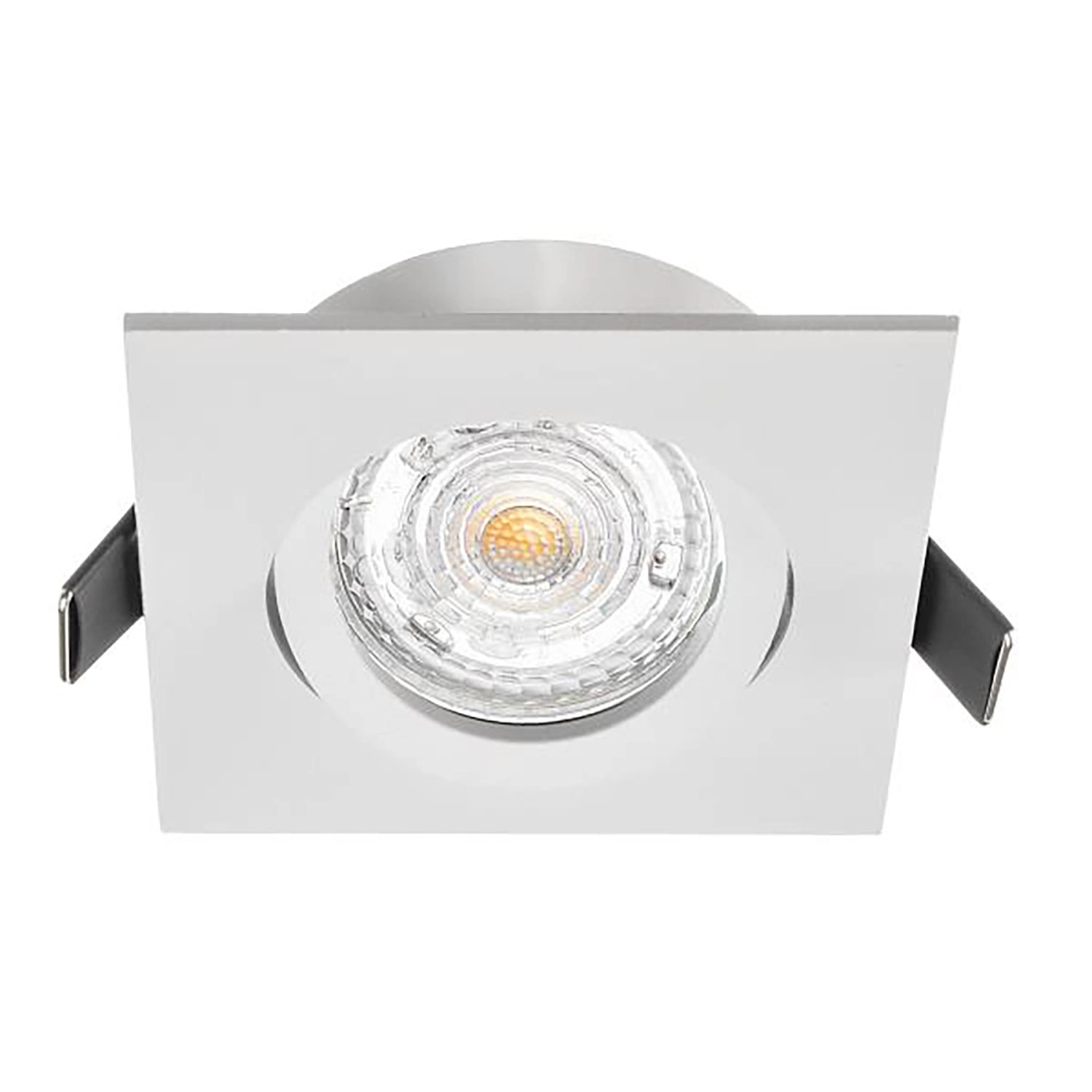 Eko-Light Oczko sufitowe kwadratowe ruchome białe