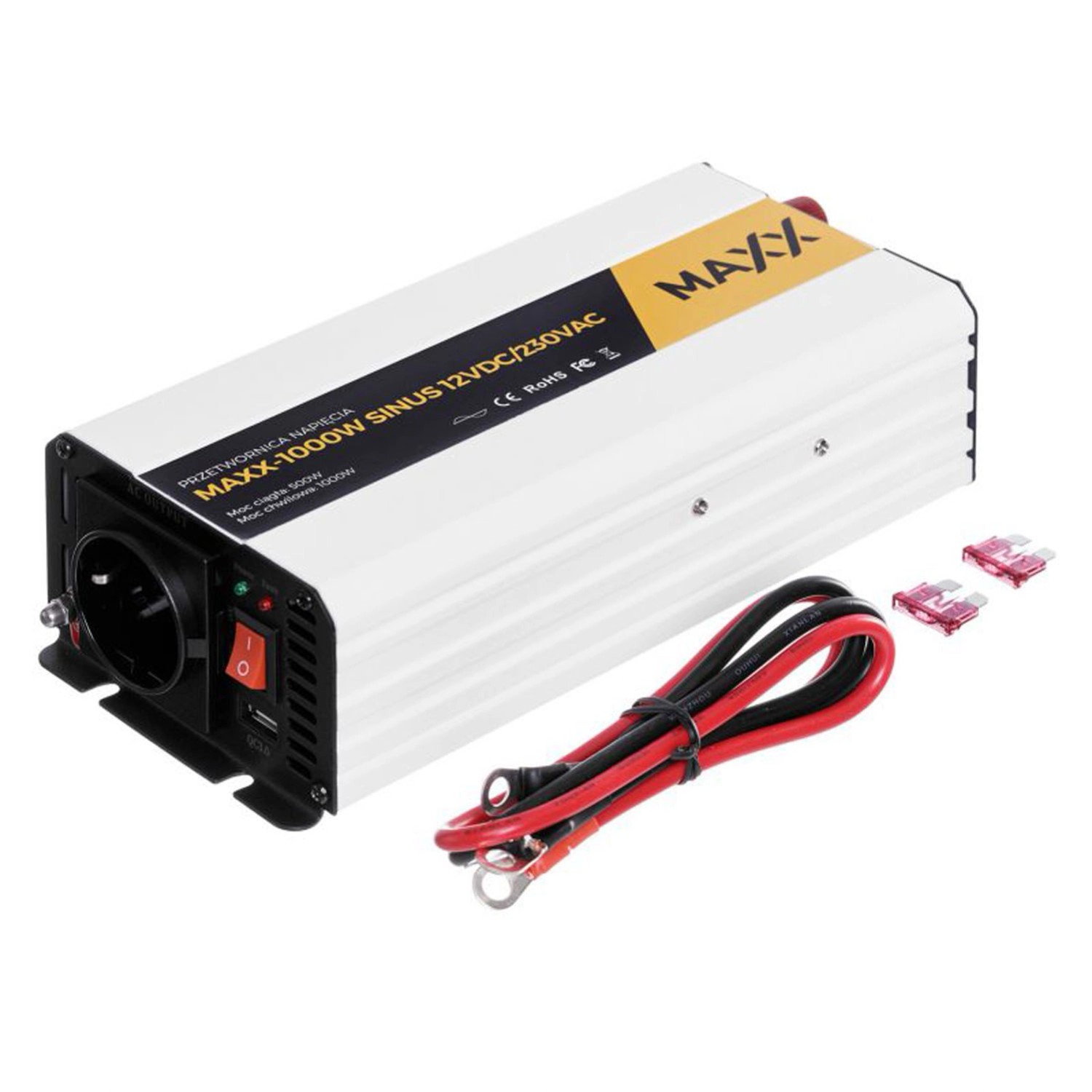 Przetwornica napięcia MAXX Sinus 1000W