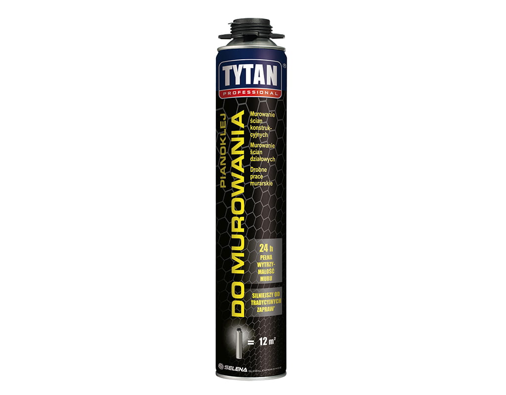 TYTAN PIANOKLEJ DO MUROWANIA 870ML SZARY