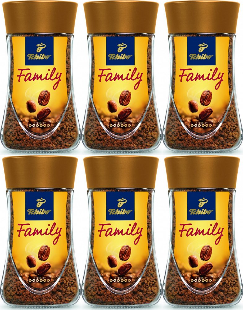 6x Kawa rozpuszczalna Tchibo Family, 100g