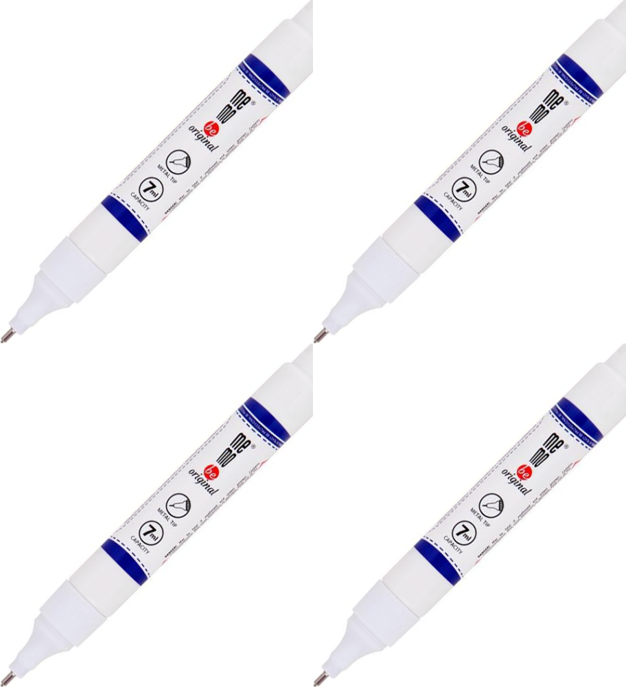 4x Korektor w piórze MemoBe, 7ml