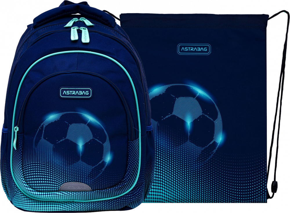 Zestaw: Plecak + worek na buty Astra Astrabag Football Light