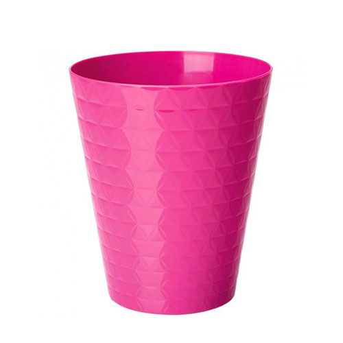 1 buc, Mască de ghiveci pentru orhidee Diamond Petit, fucsia, 13 cm - : Mod de ambalare: 1 buc