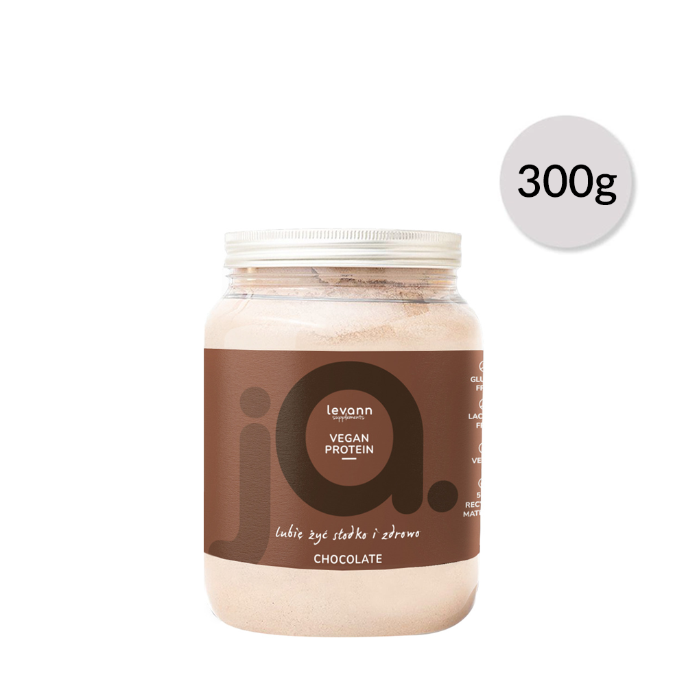 Wegańskie białko czekoladowe, 300g