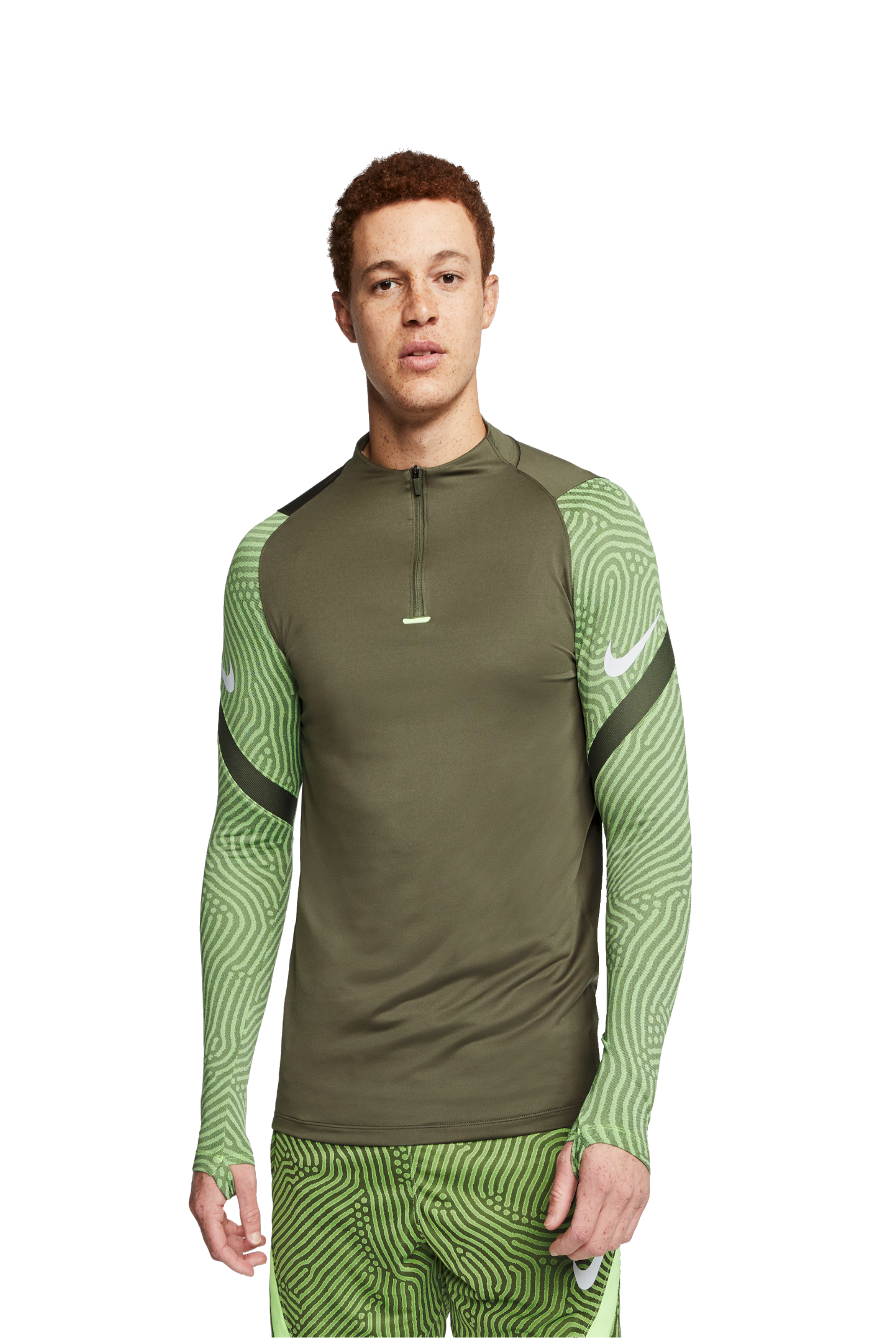 Bluza Nike Dry Strike Dril Top - Zielony