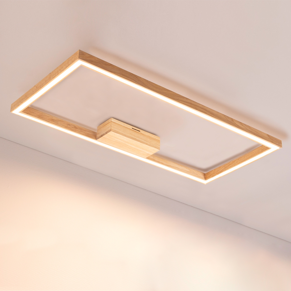 Spot-Light Ramme lampa podsufitowa 1x34W LED dąb olejowany 9141174