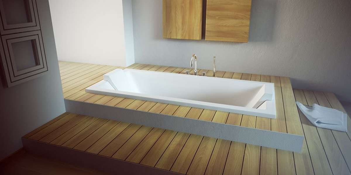 Besco Vera wanna prostokątna 180x80 cm pod zabudowę biała #WKV-180-WZ