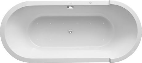 Duravit Starck wanna wolnostojąca 180x80 cm z hydromasażem Air-System biała 760010000AS0000