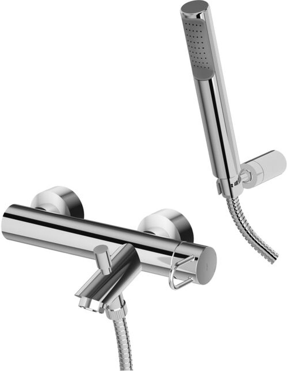 Paffoni Joker bateria wannowo-prysznicowa ścienna chrom JK023CR