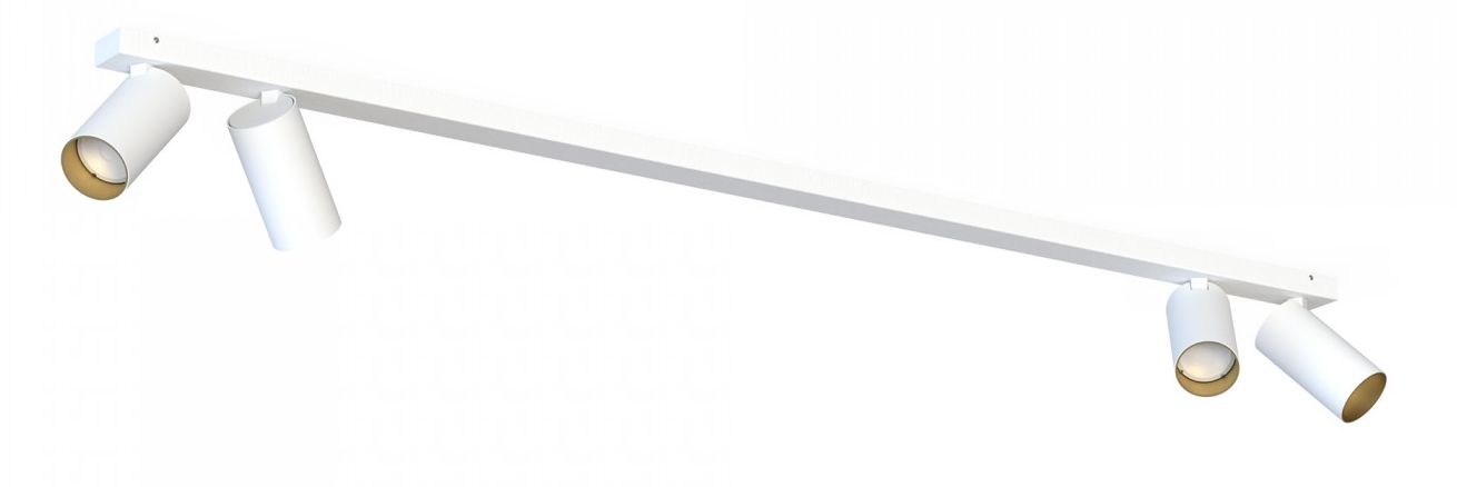 Nowodvorski Lighting Mono IV lampa podsufitowa 4x10W biały/złoty 7776
