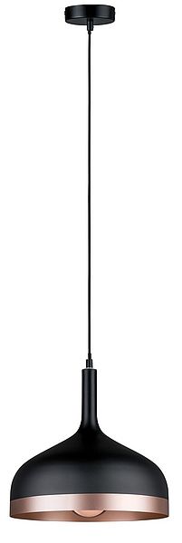 Paulmann Neordic Embla lampa wisząca 1x20W czarny/miedziany mat 79629
