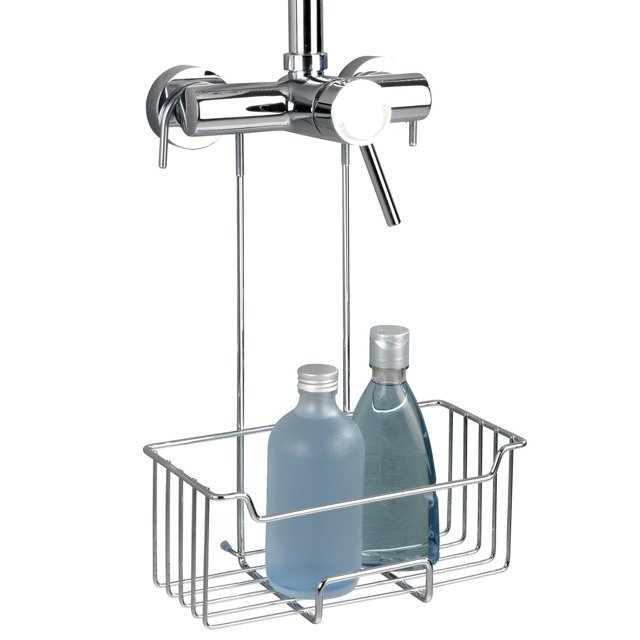 Wenko Caddy Milo koszyk łazienkowy wiszący srebrny 23499100 - Wysyłka w 24h
