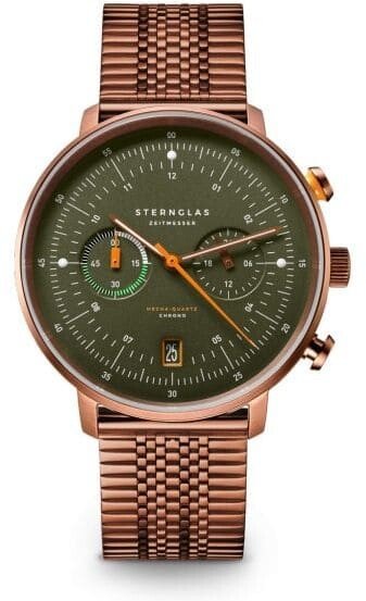 Zegarek męski Sternglas Hamburg Chrono S01-HC35-ME10
