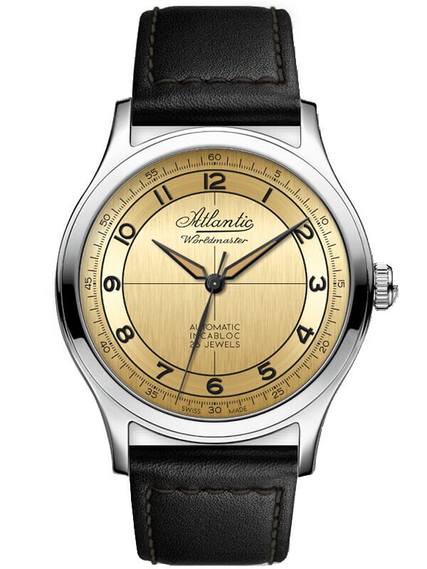 Zegarek męski Atlantic Worldmaster 53780-41-39BK