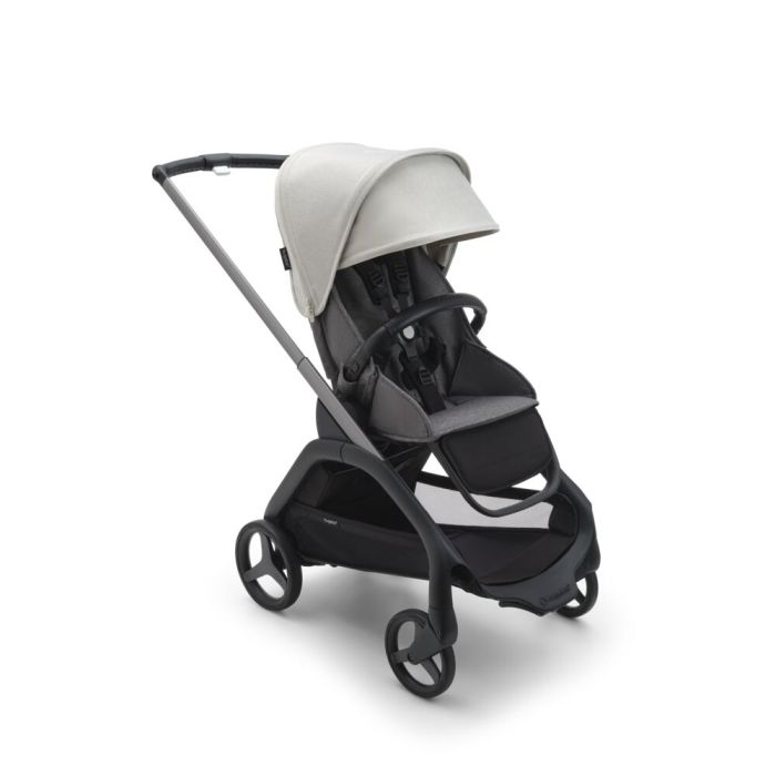 Bugaboo Dragonfly - wózek spacerowy-Graphite-Misty White-Grey Melange