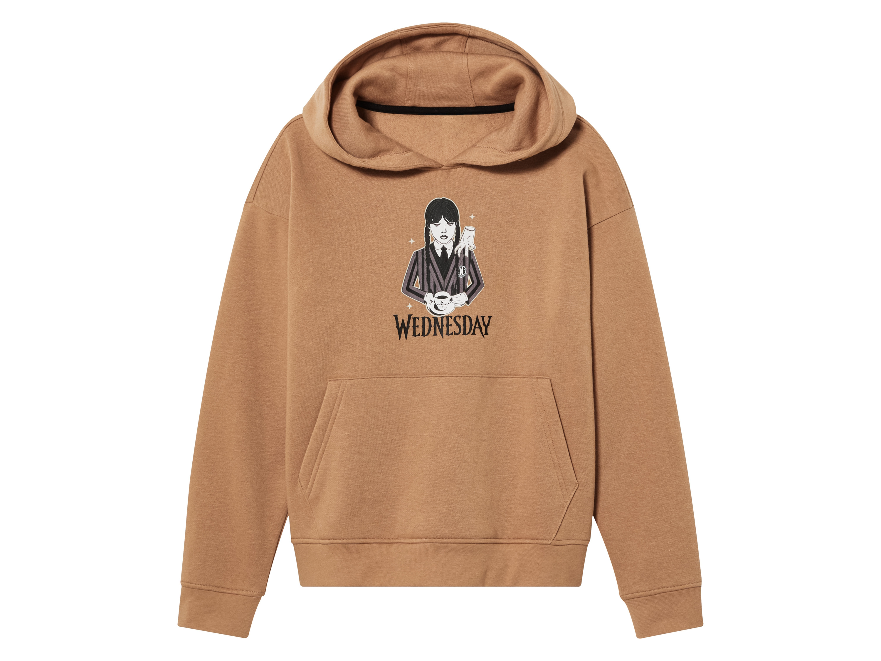 Dziewczęcy sweter z bawełną Brązowy, 134/140