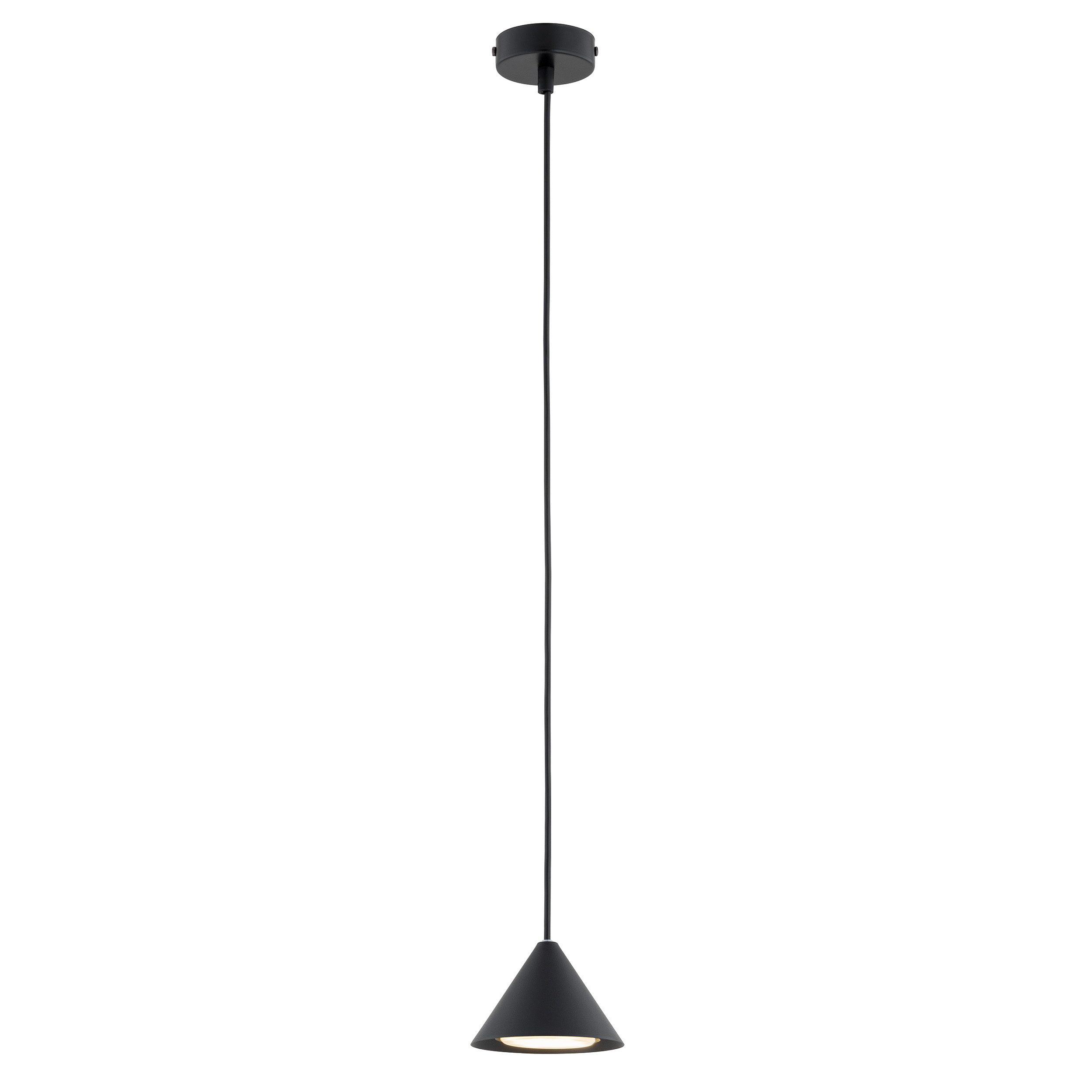 Darmowa Dostawa - Lampa wisząca 1x12 W czarny Emibig Elit 13301