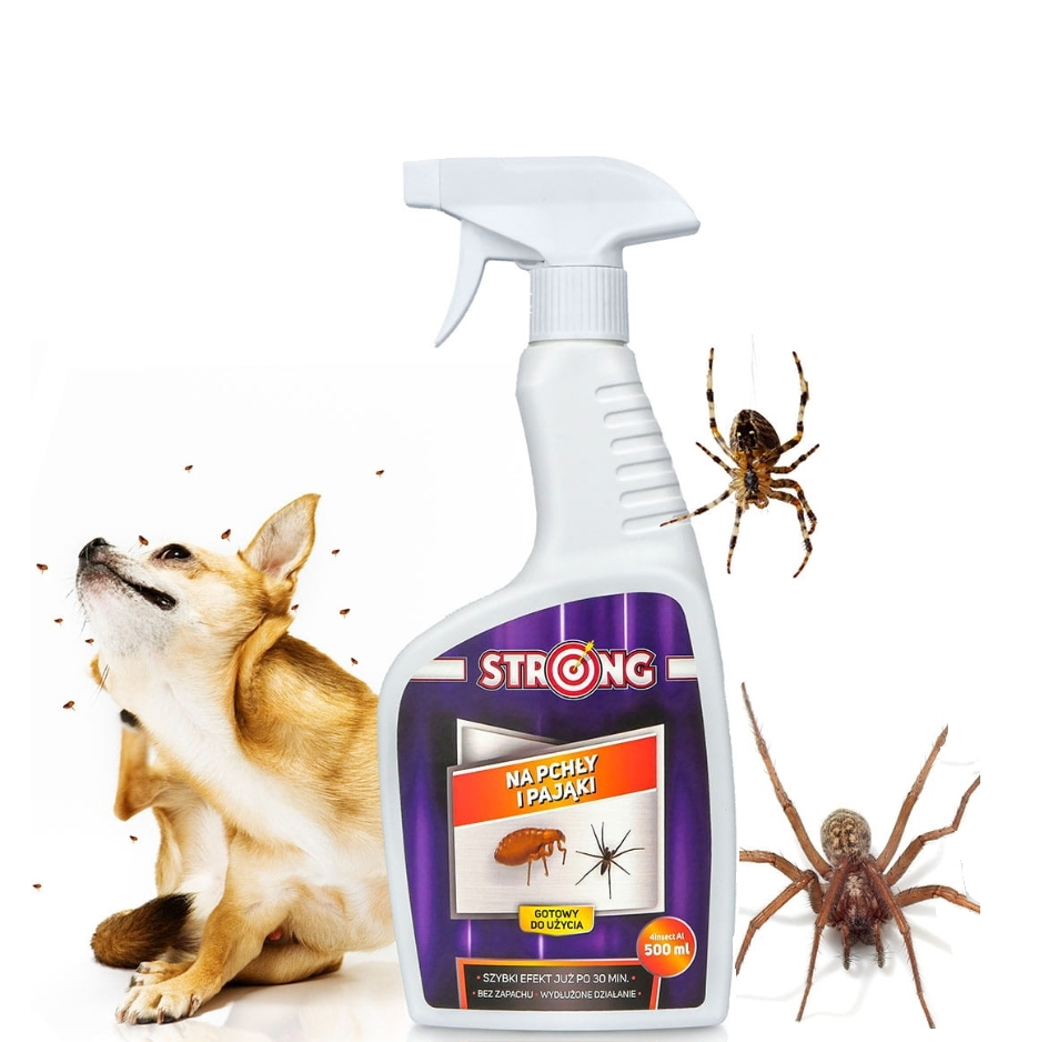 STRONG ŚRODEK NA PAJĄKI I PCHŁY 500ML - Petrostar