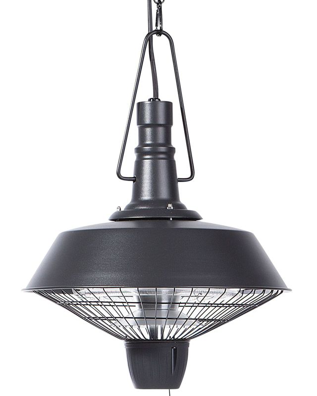 Promiennik na podczerwień wiszący Amiata 2100 W Czarny 1 szt.
