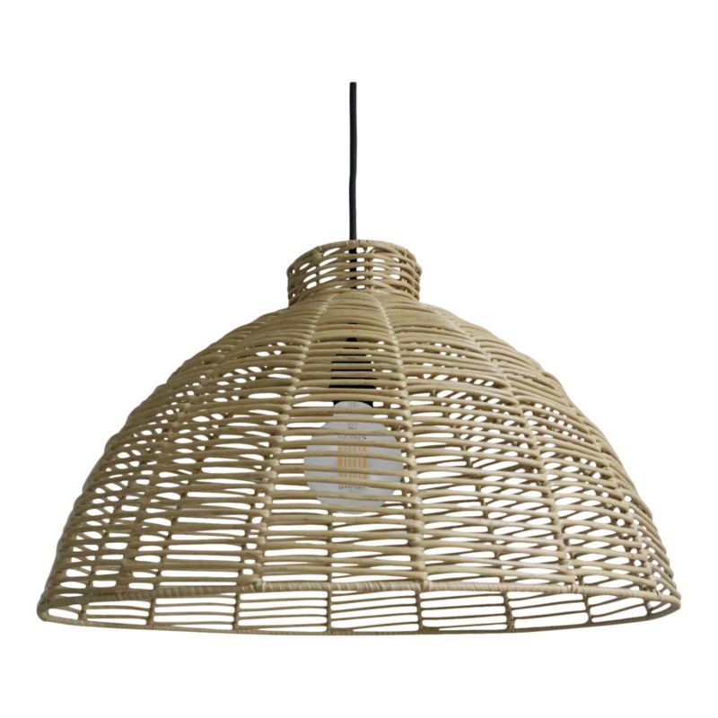 Abażur zewnętrzny 50 cm rattan
