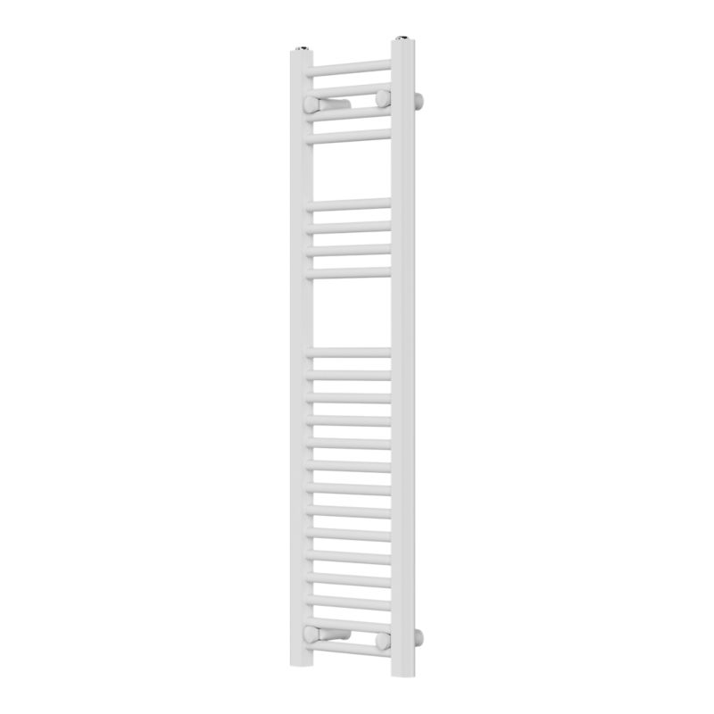 Grzejnik łazienkowy GoodHome płaski 110 x 30 cm biały