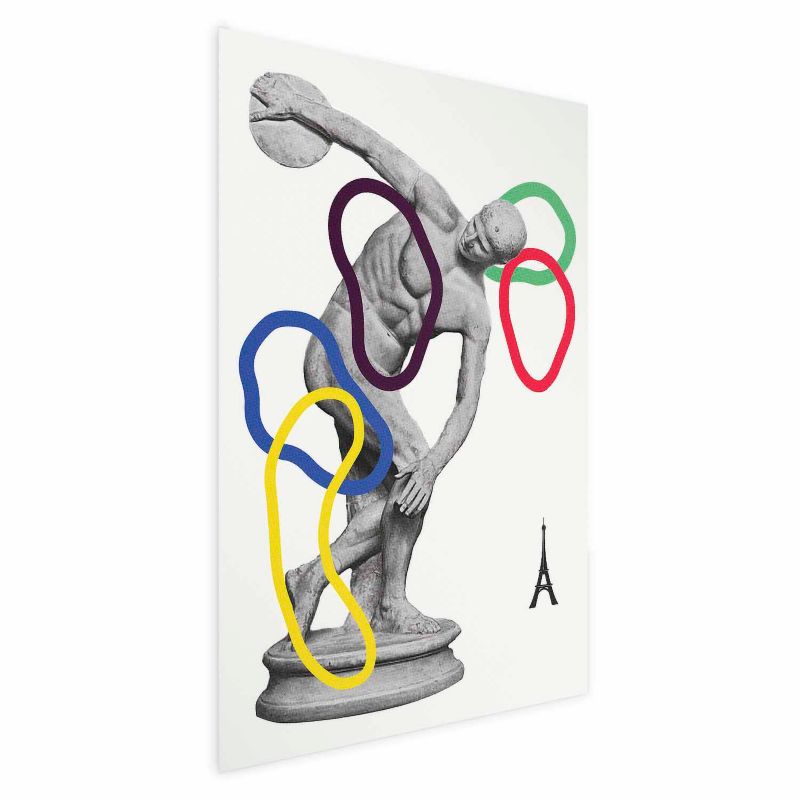 Plakat Artgeist Rzut dyskiem 40x60 cm bez ramy 1 szt