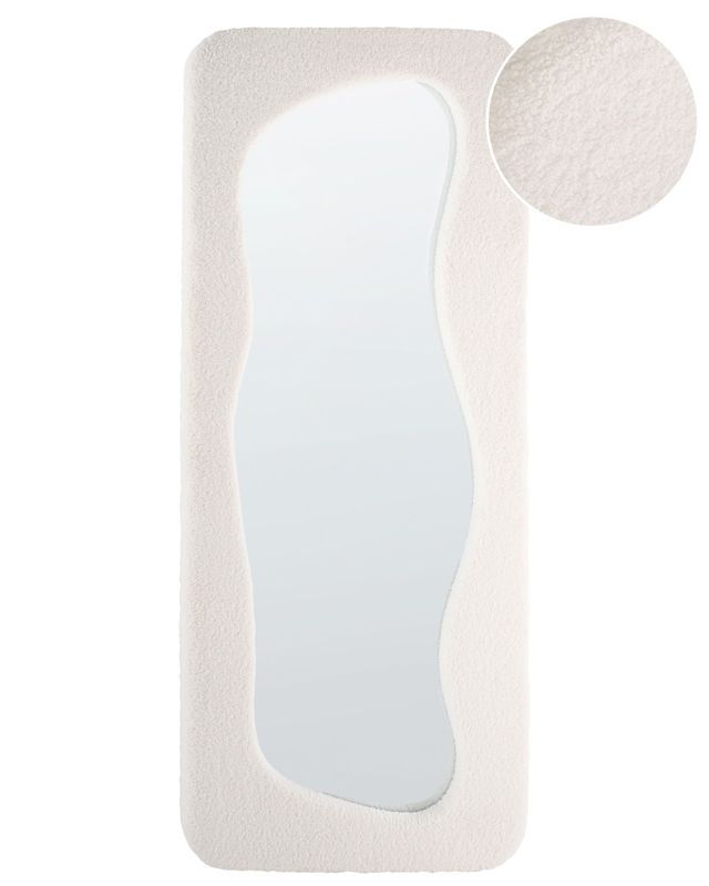 Lustro ścienne Quimper 70 cm 170 cm Złamana biel 1 szt.