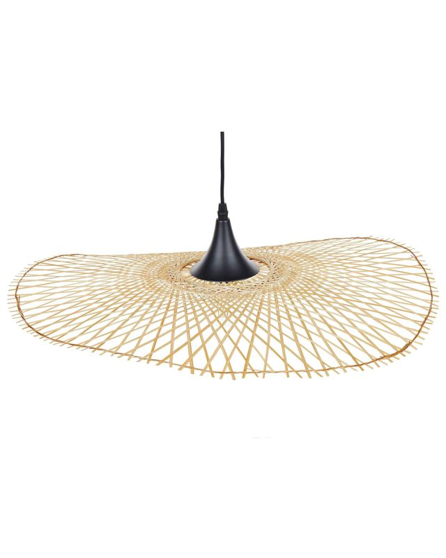 Lampa wisząca Floyd Drewno bambusowe Jasne drewno 1 szt.