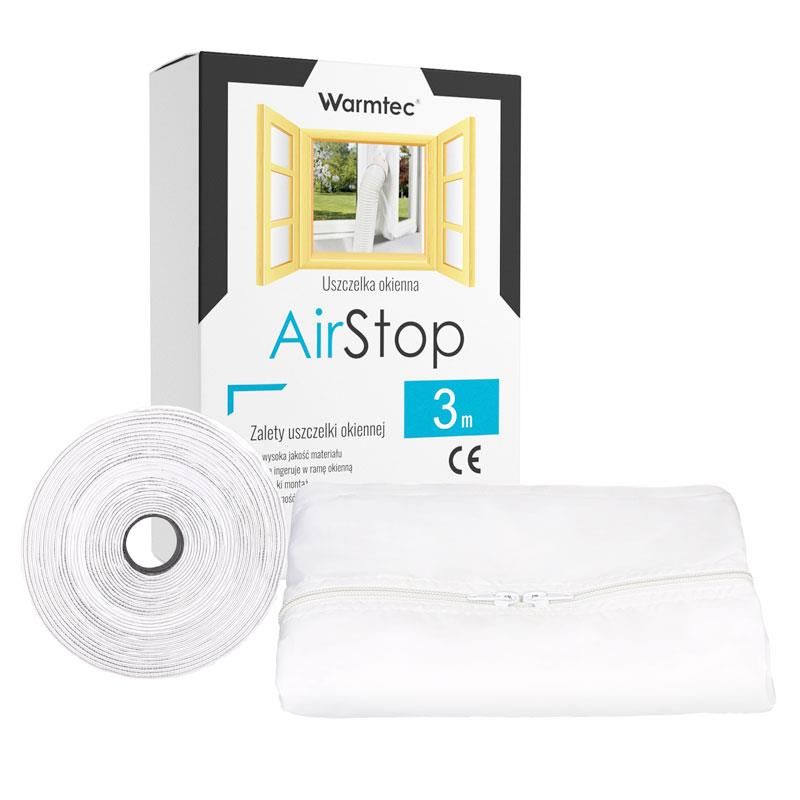 Uszczelka okienna do klimatyzatora przenośnego Warmtec AirStop 3 m 1szt.