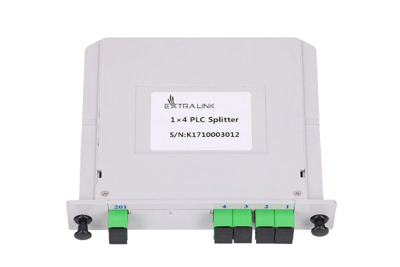 Splitter Extralink 1:4 PLC SC/APC Slot Type 1szt