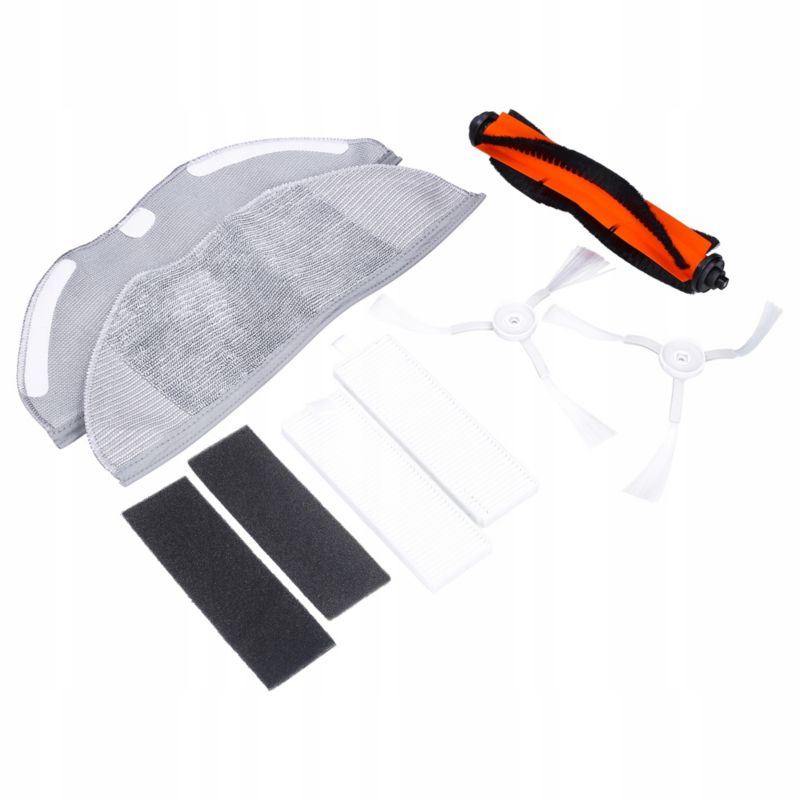 Akcesoria do robota sprzątającego, zamienniki, do Xiaomi Mijia Mi G1, szczotki, filtr HEPA, mop, zestaw, 8szt