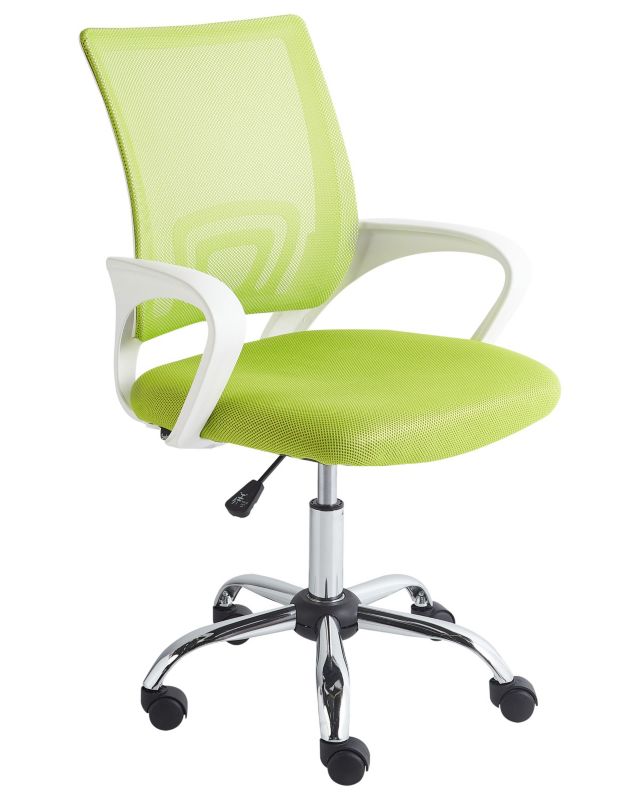 Fotel biurowy Obrotowy Solid Limonkowy 1 szt.