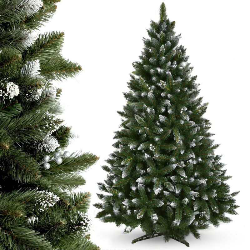 KADAX Choinka sztuczna Diamentowa Sosna 220 cm Piękna 1szt.