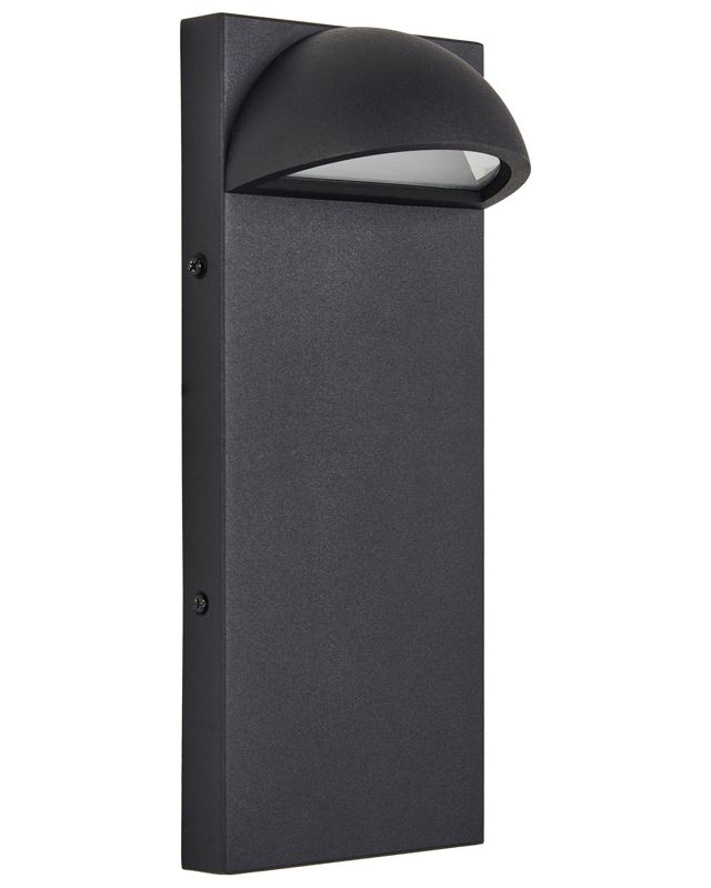 Lampa ścienna ogrodowa LED Sajur Czarny 1 szt.