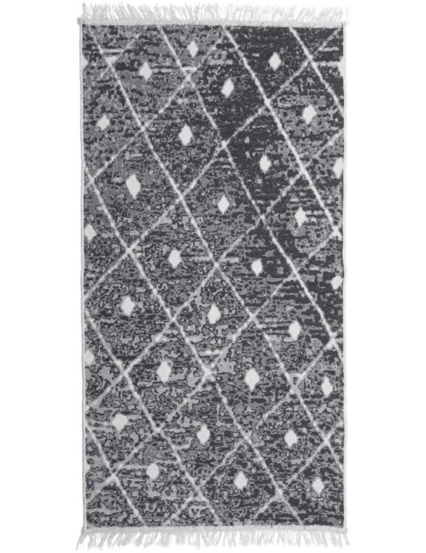 Dywan Multidecor Kilim Gold 60 x 120 cm romby szary 1 szt.